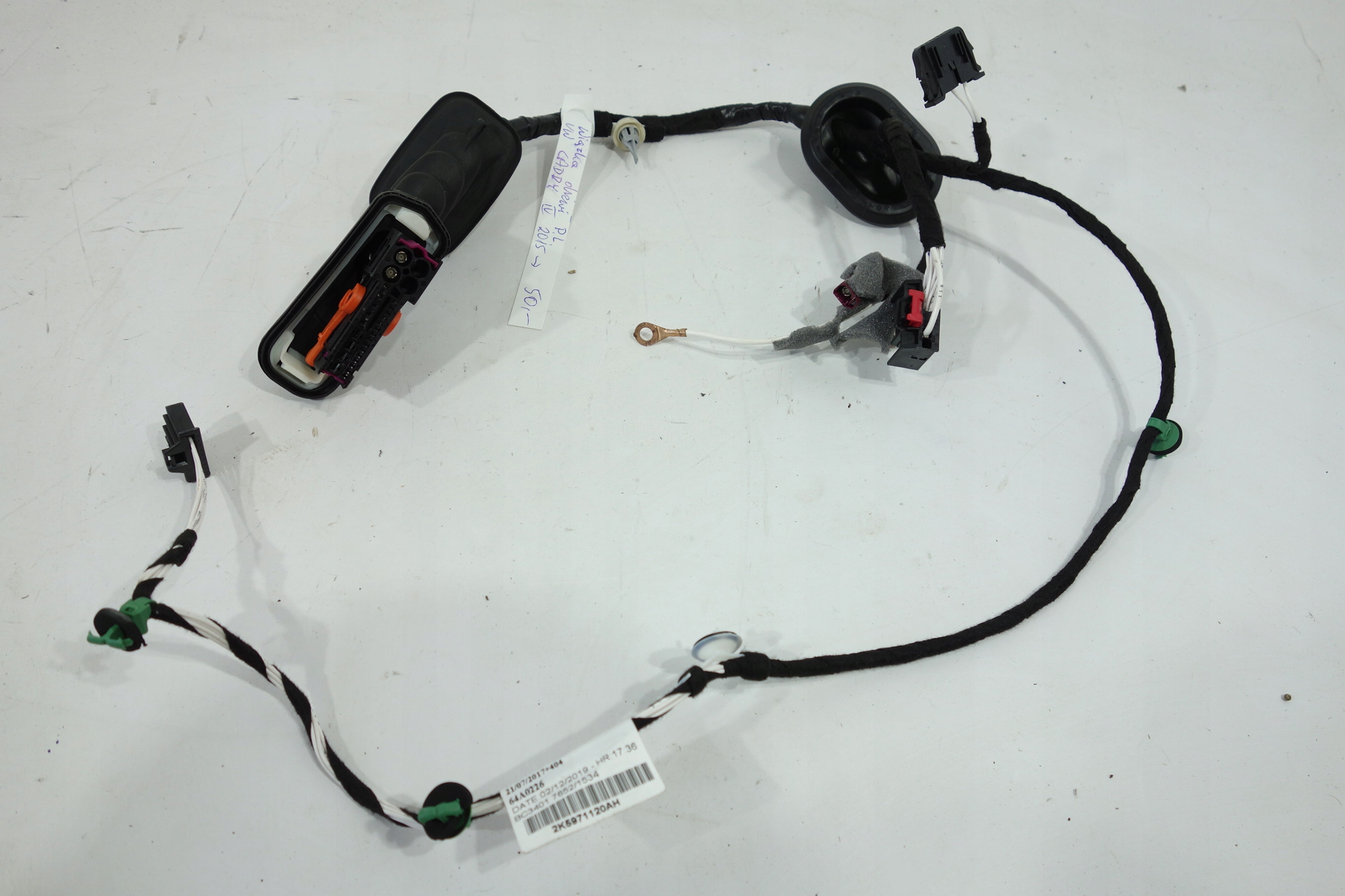 WIĄZKA DRZWI LEWY PRZÓD VW CADDY IV 2015->