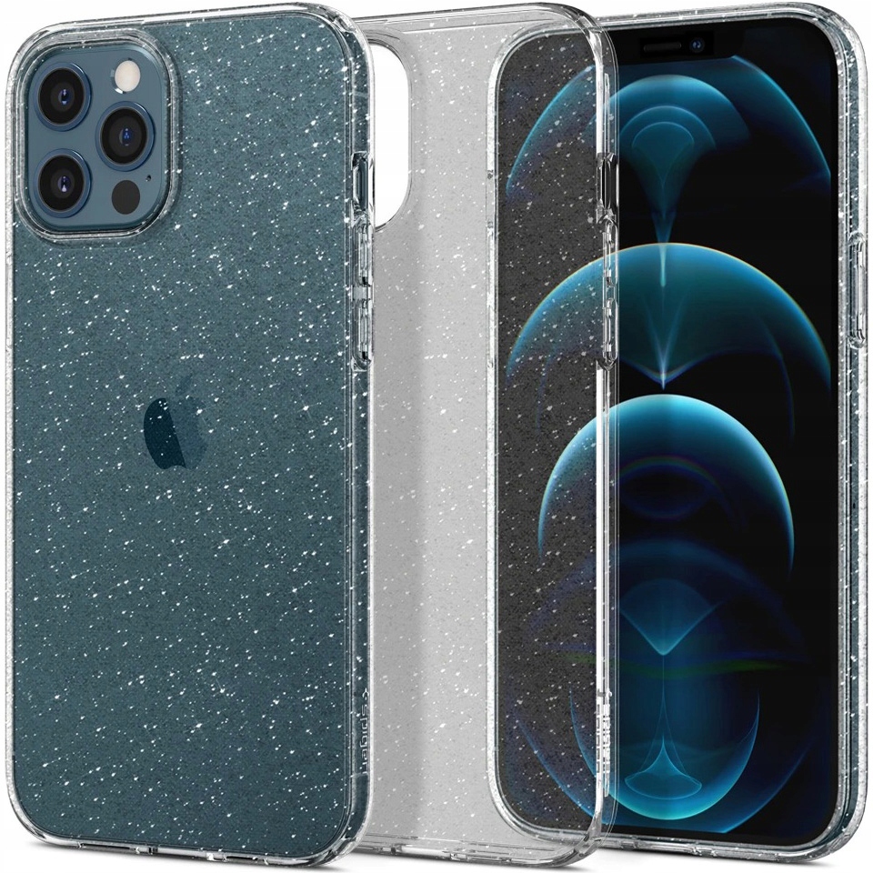 

Etui do iPhone 12 Pro Max, Spigen Liquid Crystal G