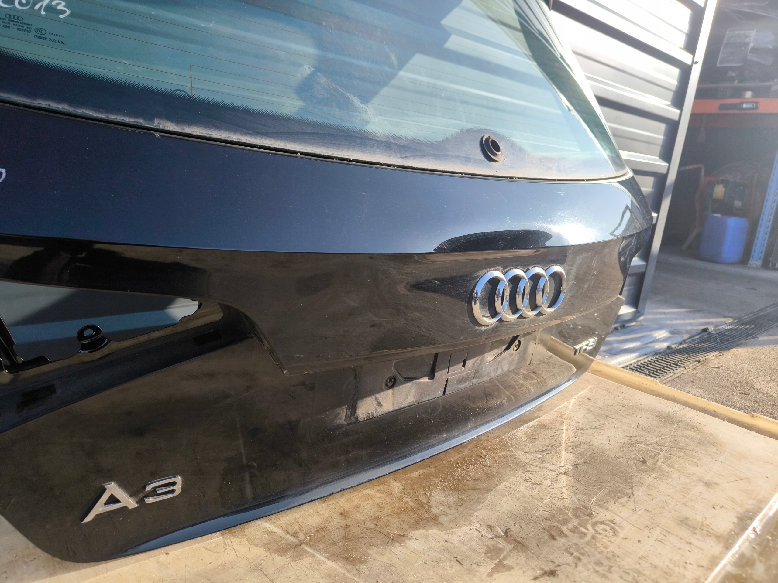 boot door rear AUDI A3 8V4 SPORTBACK LY9B original !!!