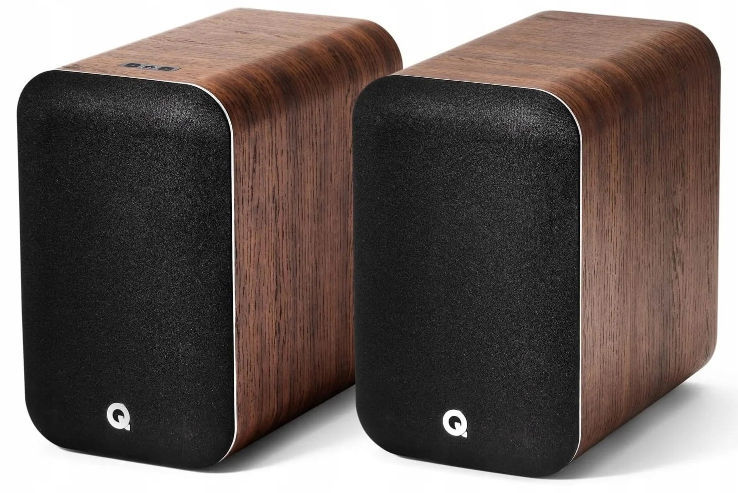 Q Acoustics M20 Hd Walnut Aktívne Úžasné Reproduktory: Bt Optical Rca Usb-b