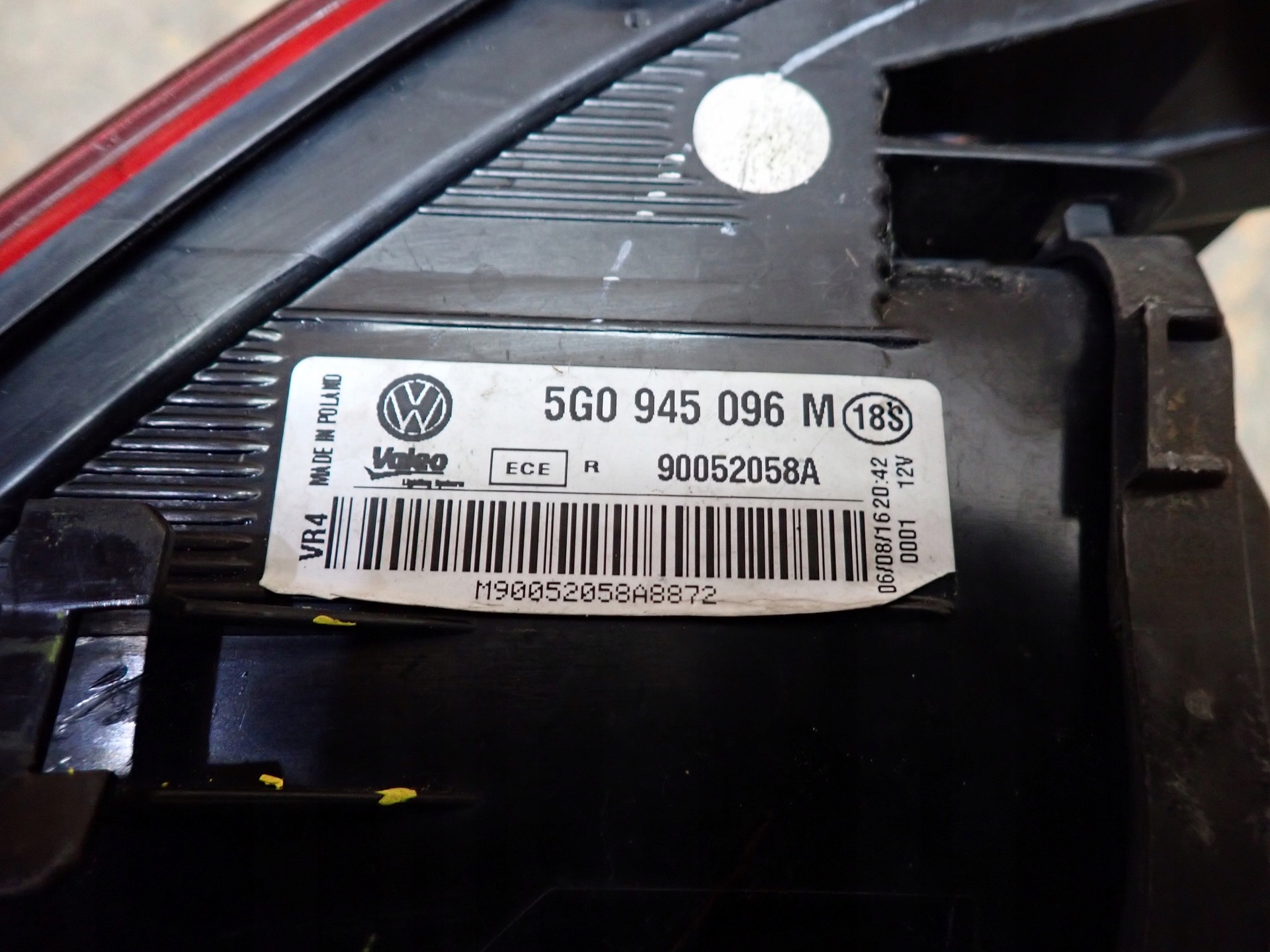 light right rear right rear part VW GOLF 7 VII HB HATCHBACK 2012-2016 5G0945096M