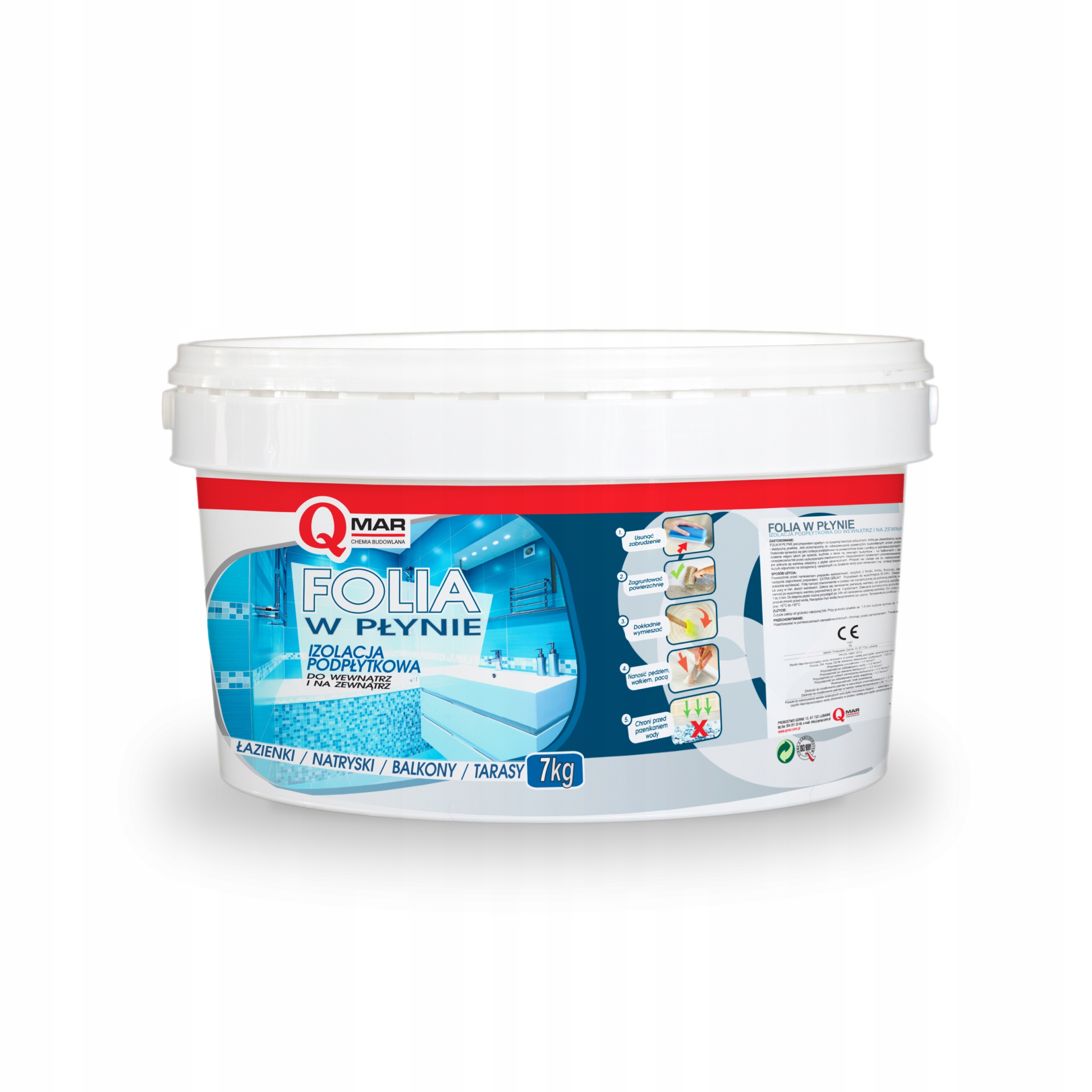 Hydroizolacja Na Balkon Pod Deski Tarasowe Folia W Płynie Na Zewnątrz Qmar