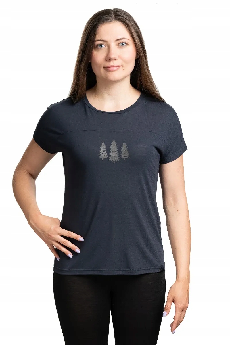 Dámská trekingová košile Likelo Women grafitová Xs