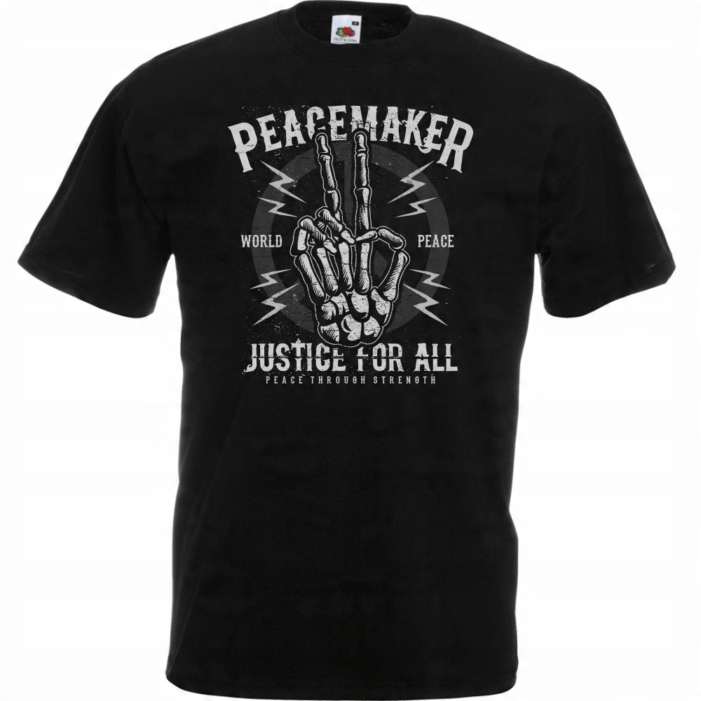 

Koszulka peacemaker pokój pacyfka XL czarna