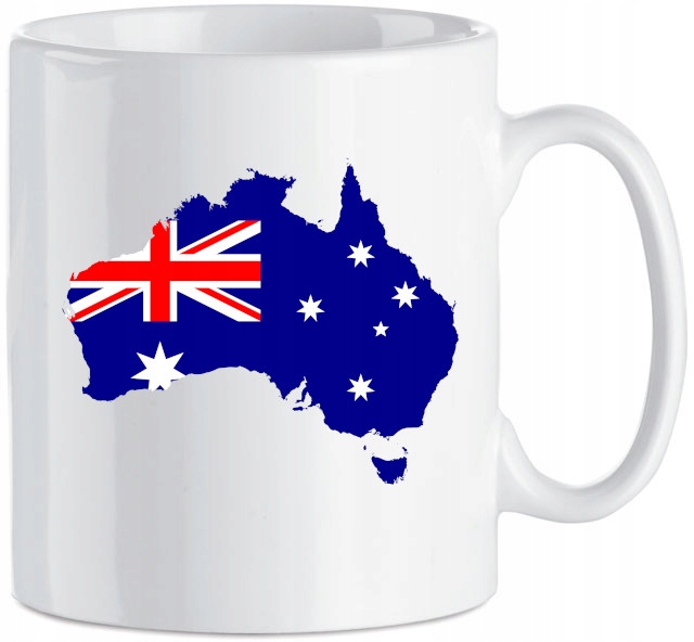 

Kubek nadruk Flaga Australia Ceramika 330 ml