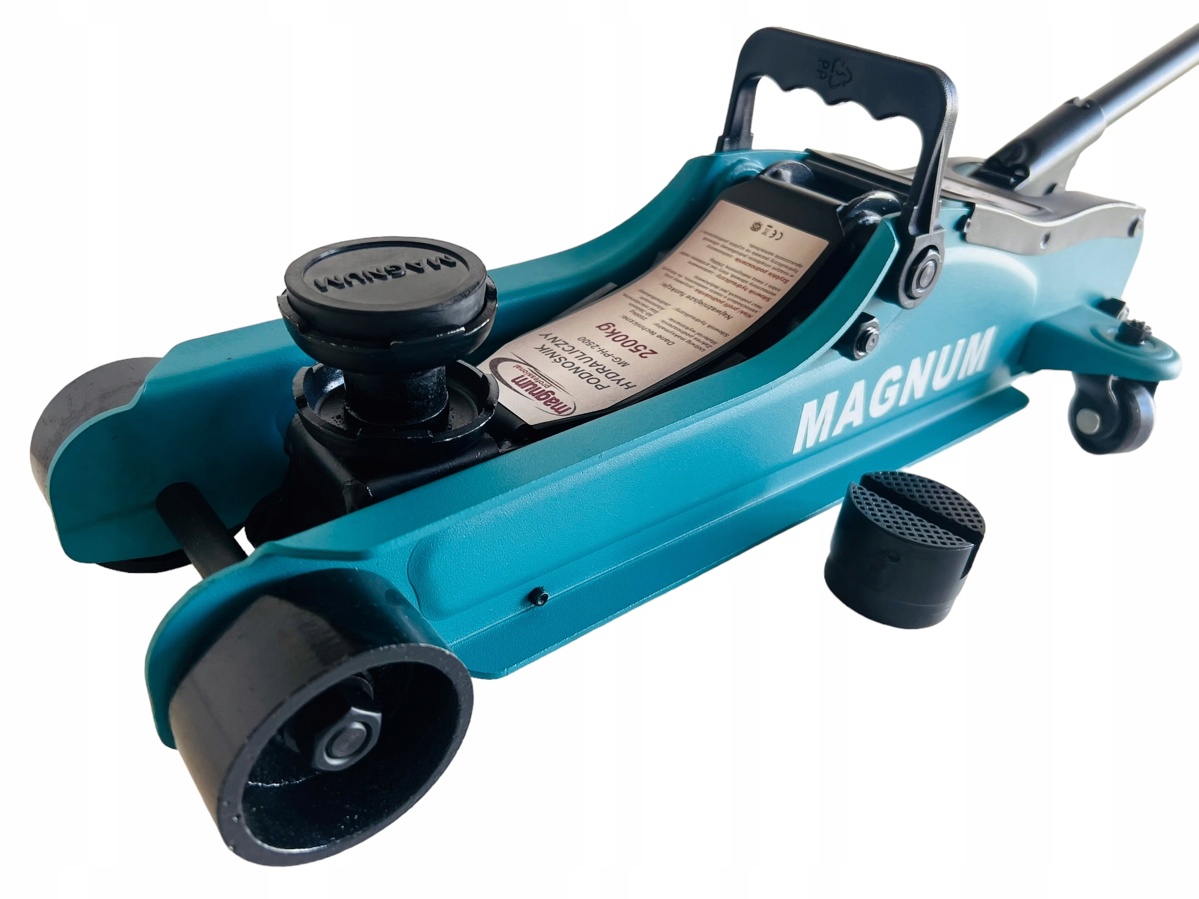 ŻABA PODNOŚNIK NISKOPROFILOWY MOCNY WYTRZYMAŁY SAMOCHODOWY LEWAREK 2,5T Udźwig 2500 kg