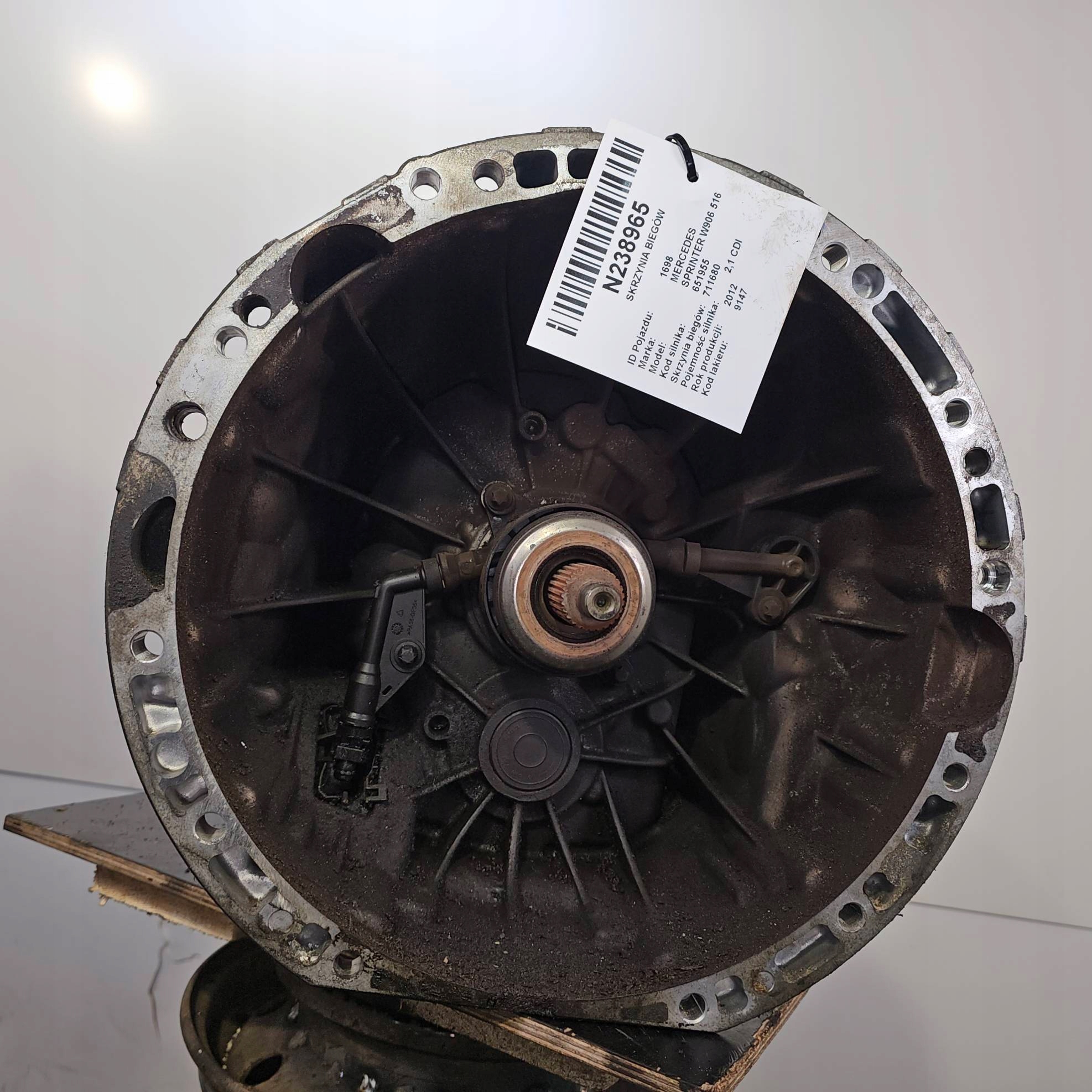 Getriebe 7116800 2.2 CDI MERCEDES SPRINTER W906 516
