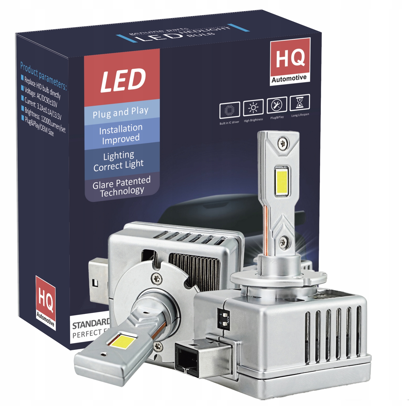 Żarniki D1S Led Hq Vw Passat B6, Audi A4 B7, Skoda Superb 2, Octavia 2