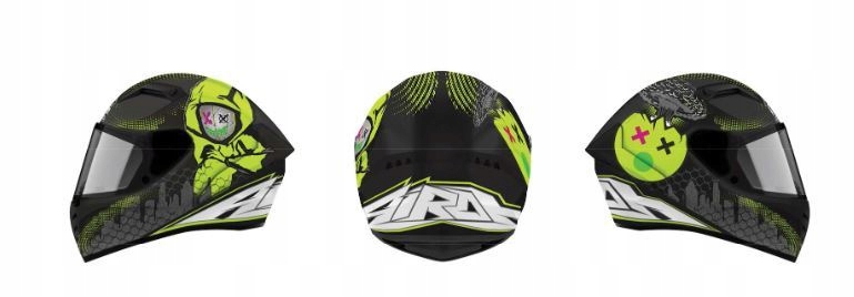 KASK AIROH CONNOR GAMER GLOSS XL