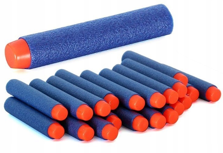 20x PIANKOWA STRZAŁA STRZAŁY NERF KARABIN PISTOLET Kod producenta 32017