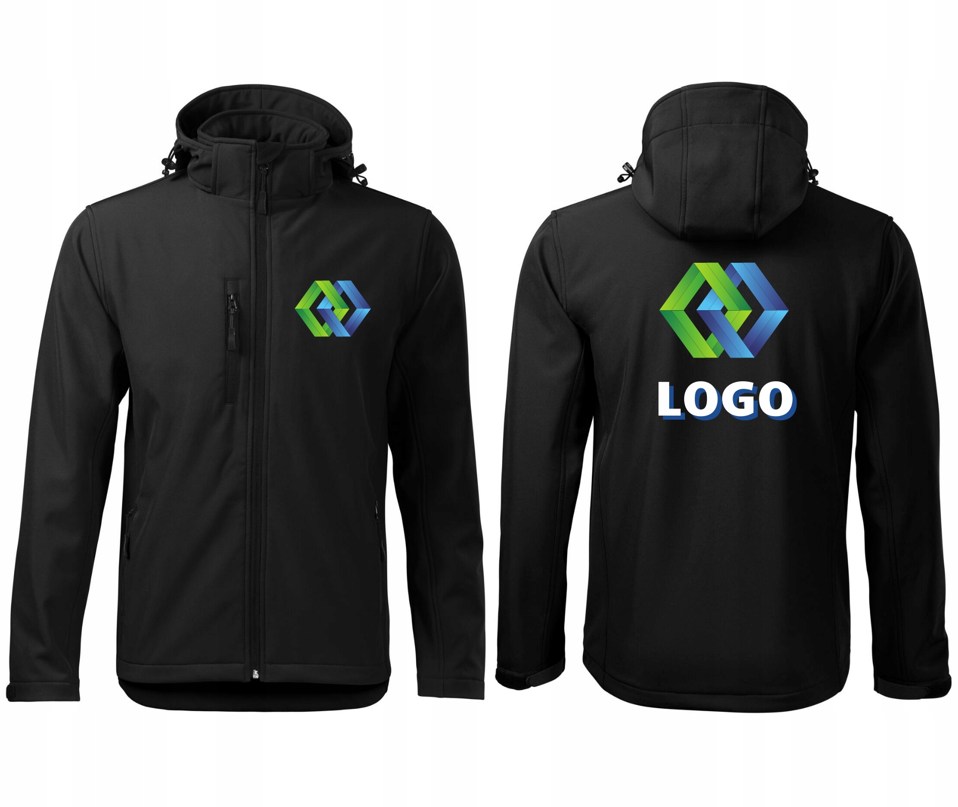 Softshellová bunda Malfini pánská 522 M vlastní potisk loga firmy