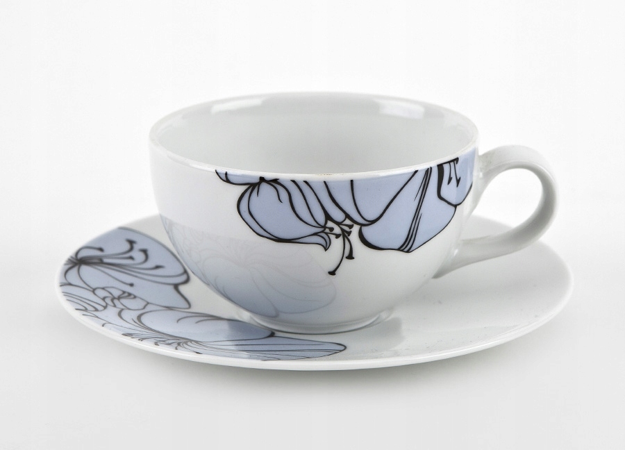 

Filiżanka do kawy porcelanowa ze spodkiem 240 ml