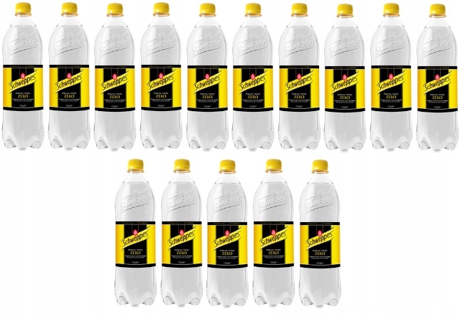 15x 850ml Schweppes Tonic zero napój Zgrzewka