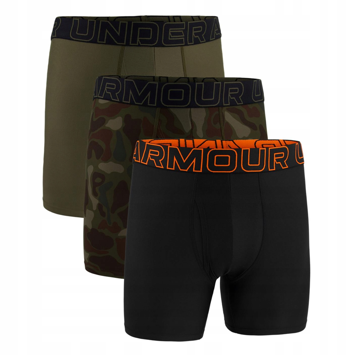 Pánské boxerky Ua Performance Tech Print 6'' 3P