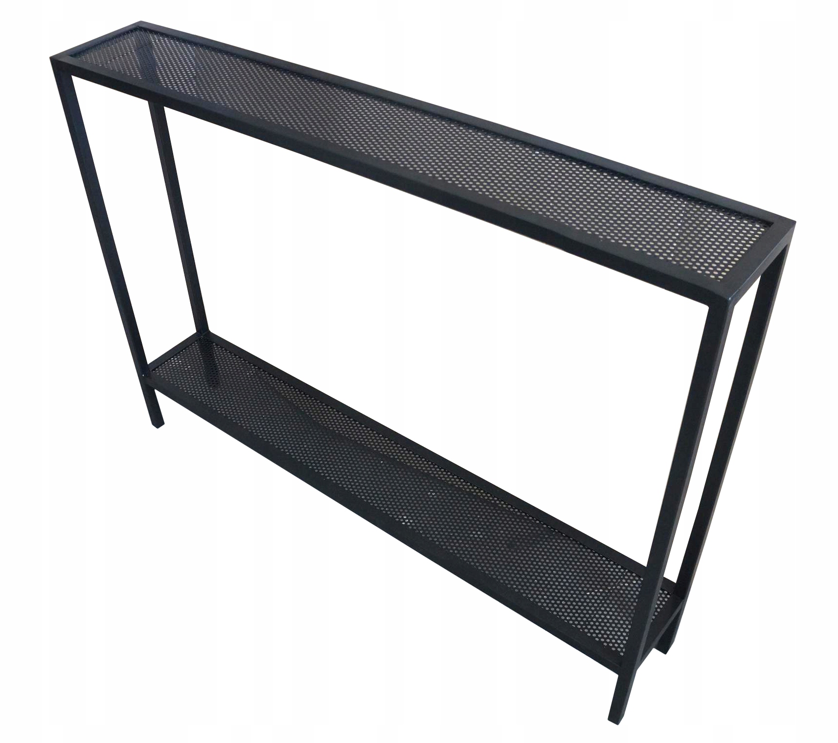 KONSOLA LOFT Z PÓŁKĄ 100 CM BLACHA IDUSTRIAL Marka inna