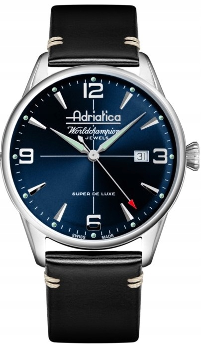 Nové Originální Pánské Hodinky Adriatica A1965.5255M stříbrné