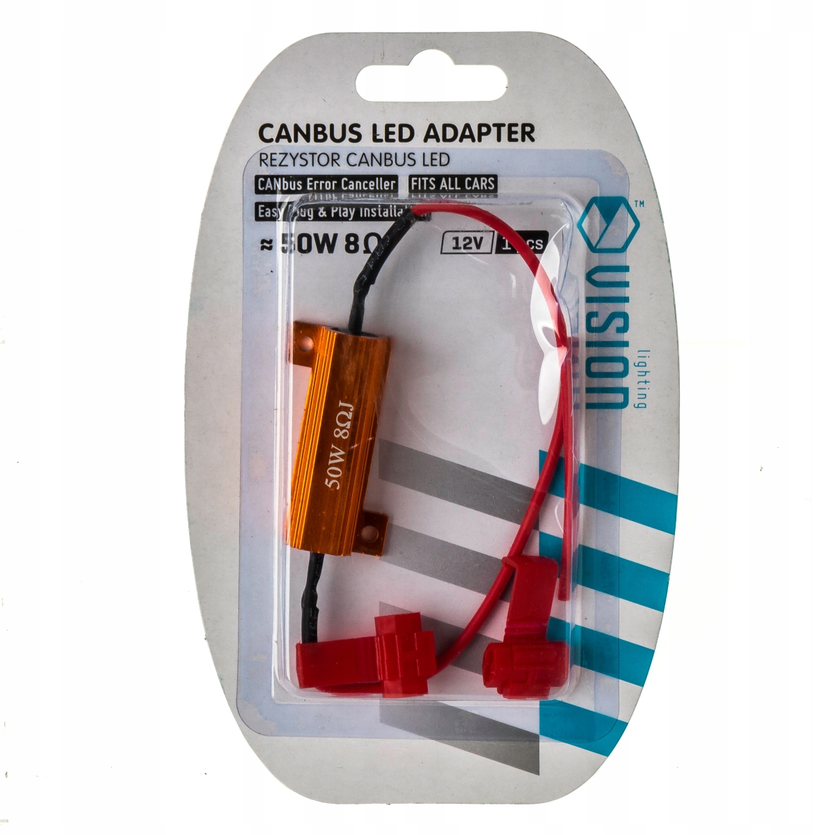 

Opornik Rezystor Żarówki Canbus Led 50W 8Ohm