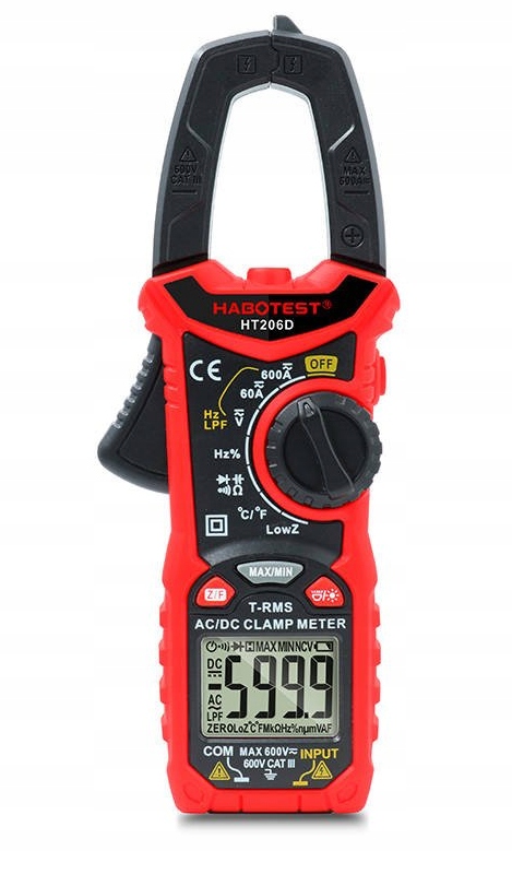 Digitální klešťový měřič Habotest True Rms Ncv Lpf