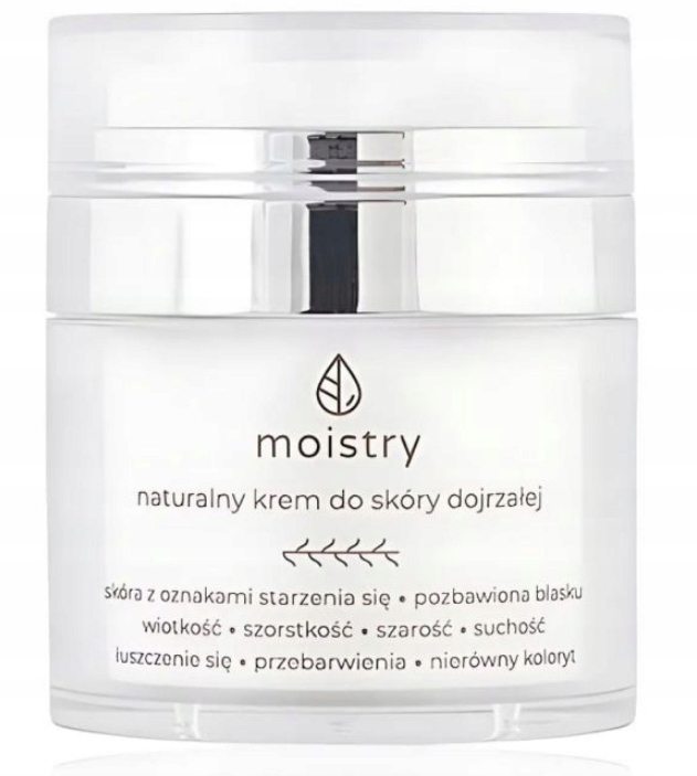 Moistry Naturalny krem do skóry dojrzałej 50ml ważność 11.2026