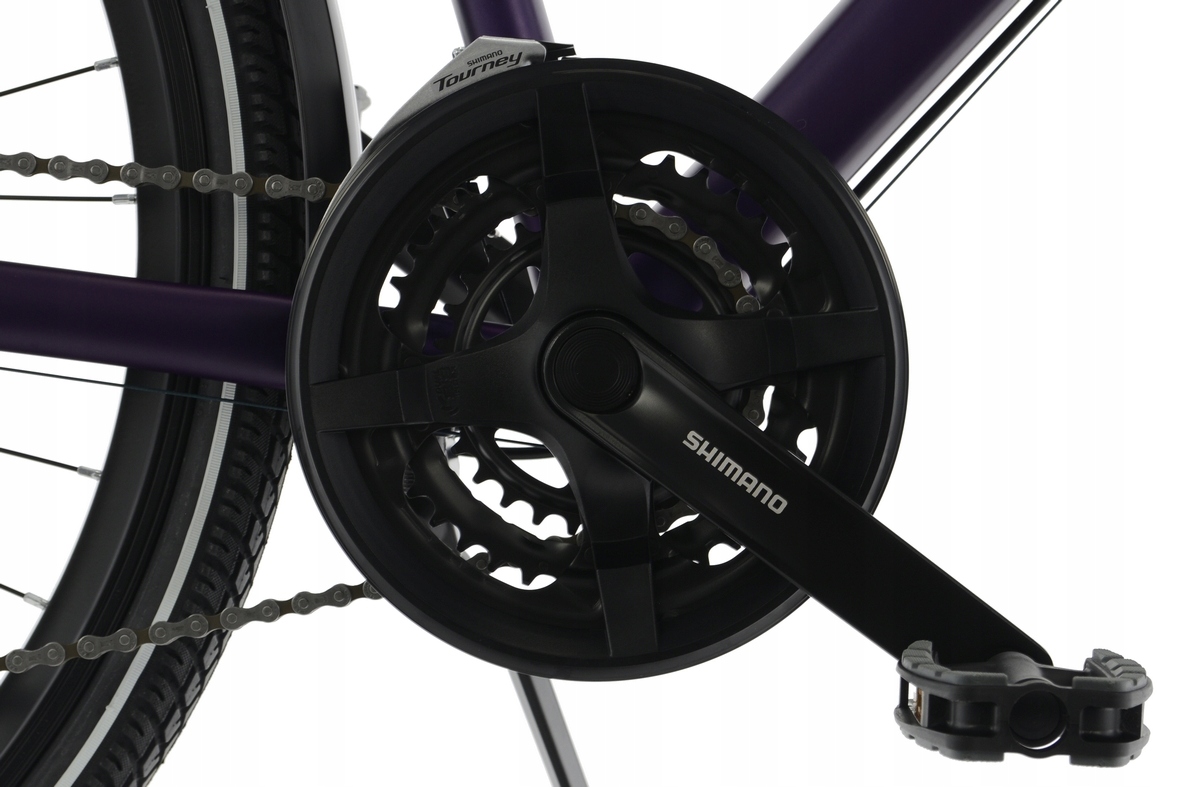 Rower Kands 28 Verso v1 D17 fioletow r23 NOWOŚĆ !! Hamulce tarczowe hydrauliczne