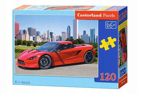 

Castor Puzzle 120 Attack Auto Samochód Sportowy