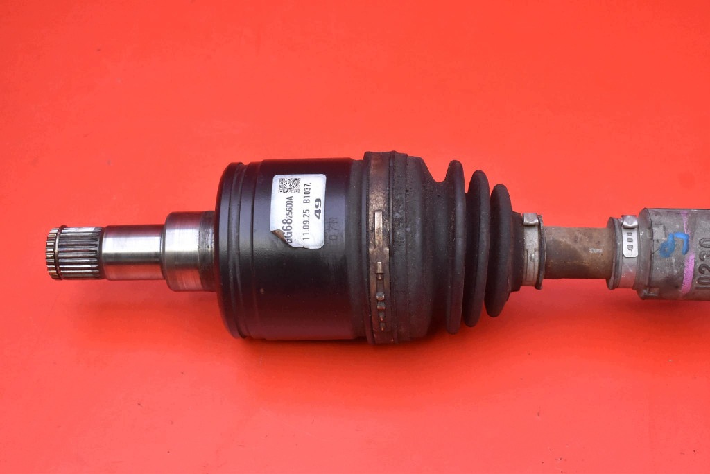 semi-axis left front MANUAL GG68-25600-A MAZDA 3 II BL 1.6 CiTD 115 KM LIFT 09