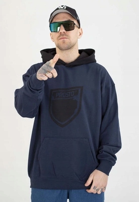Mikina Prosto S kapucí Splash Shield navy
