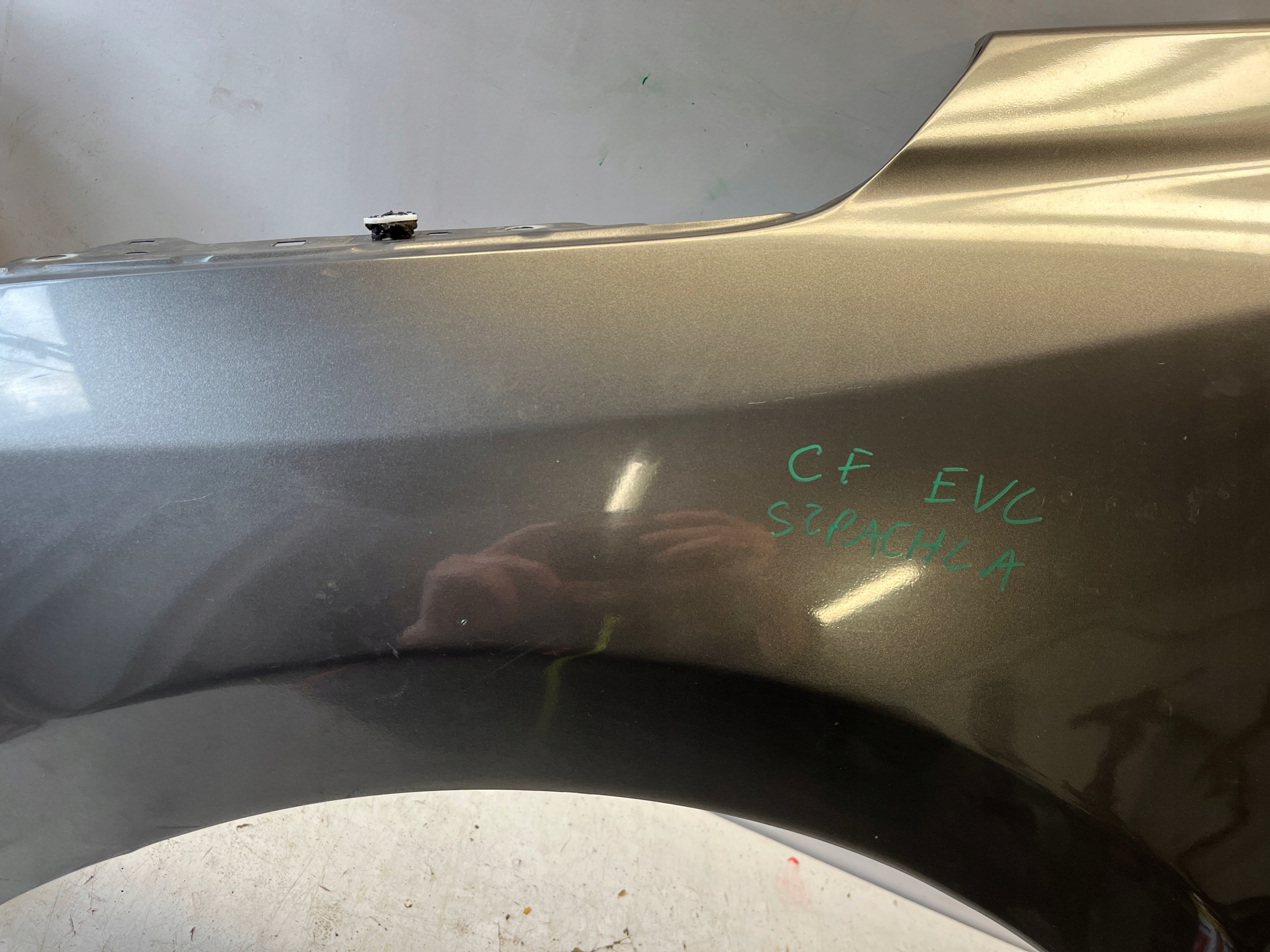 OPEL CORSA F fender left front front EVL SZPACHLOWANY MALOWANY
