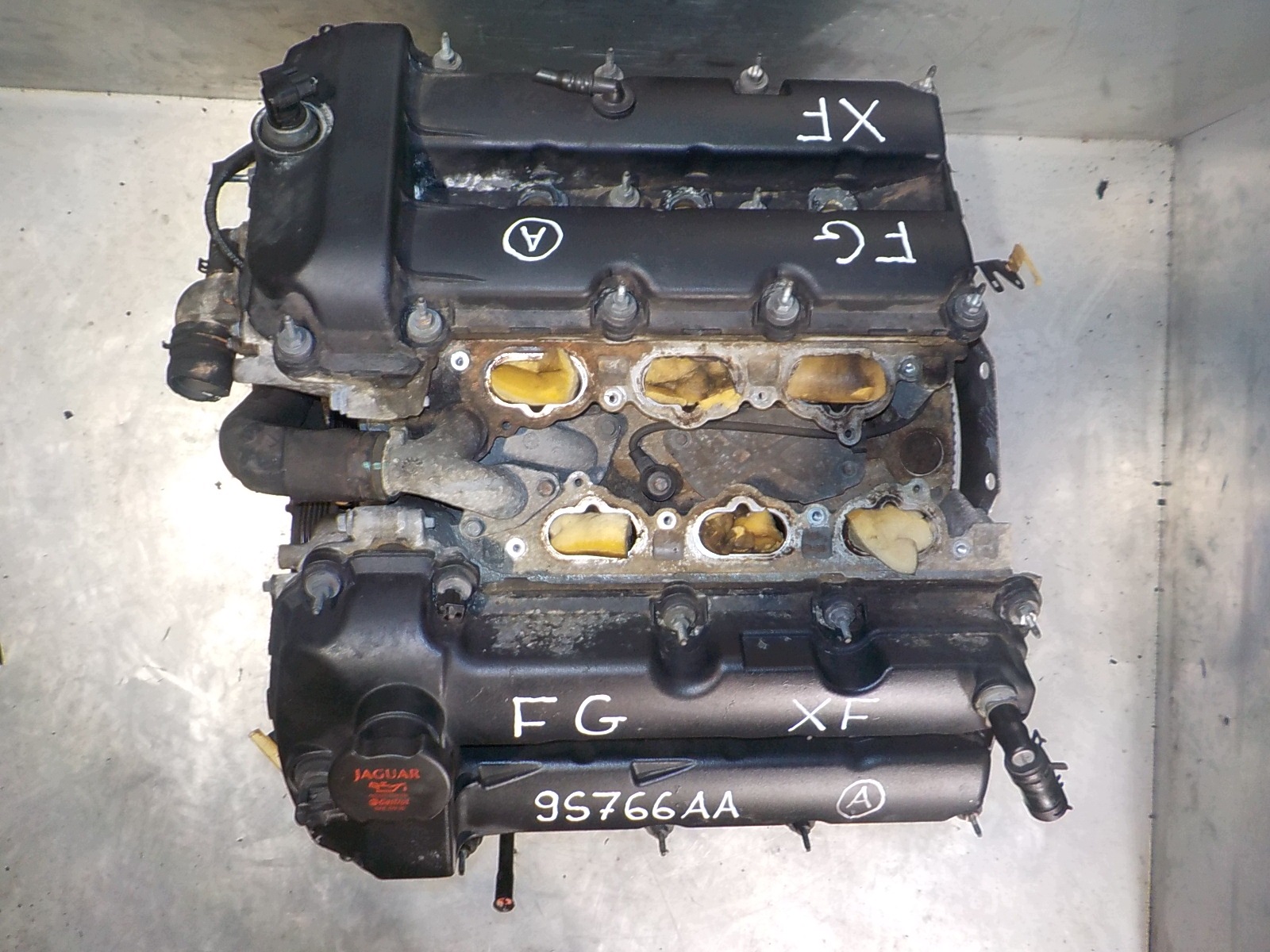 JAGUAR XF X250 engine 3.0 V6 238 KM FG 9S766AA mileage 113 thousand
