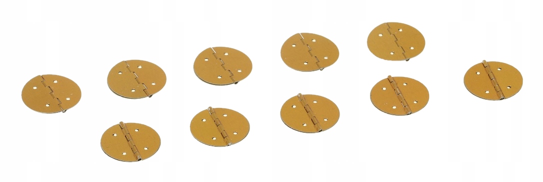 

Zawias Do Kaset Szkatułek Okrągły 20 mm 10 sztuk