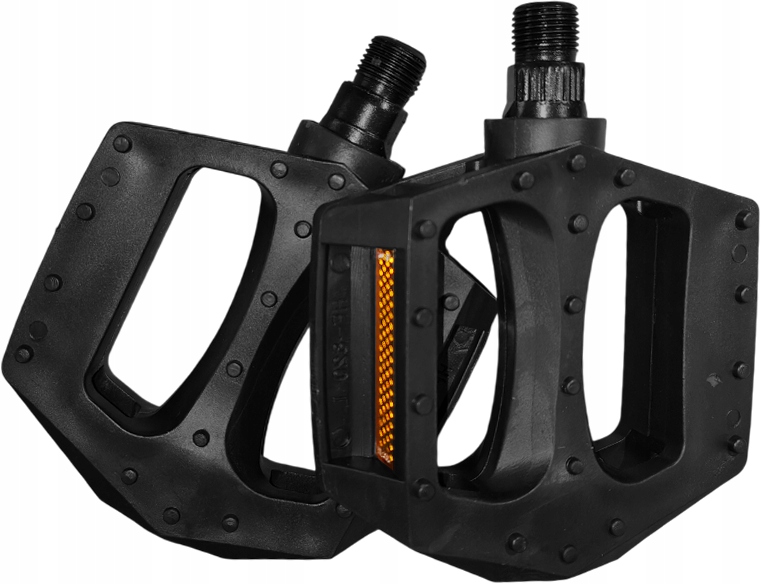 Pedały Rowerowe 9/16" Plastikowe Uniwersalne