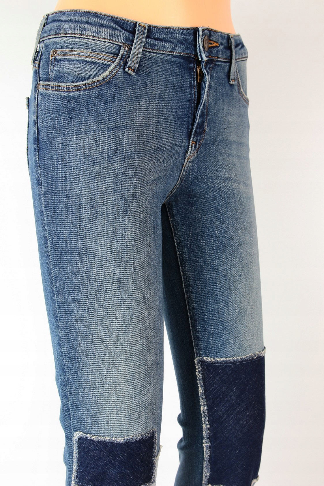 LEE ELLY SLIM JEANSY PROSTE SPODNIE _ W28 L35 Rozmiar 28/35
