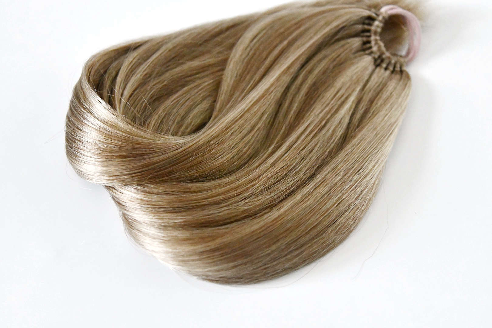 Culík na gumičce, prodloužení culíku mix teplé blondy L 120g