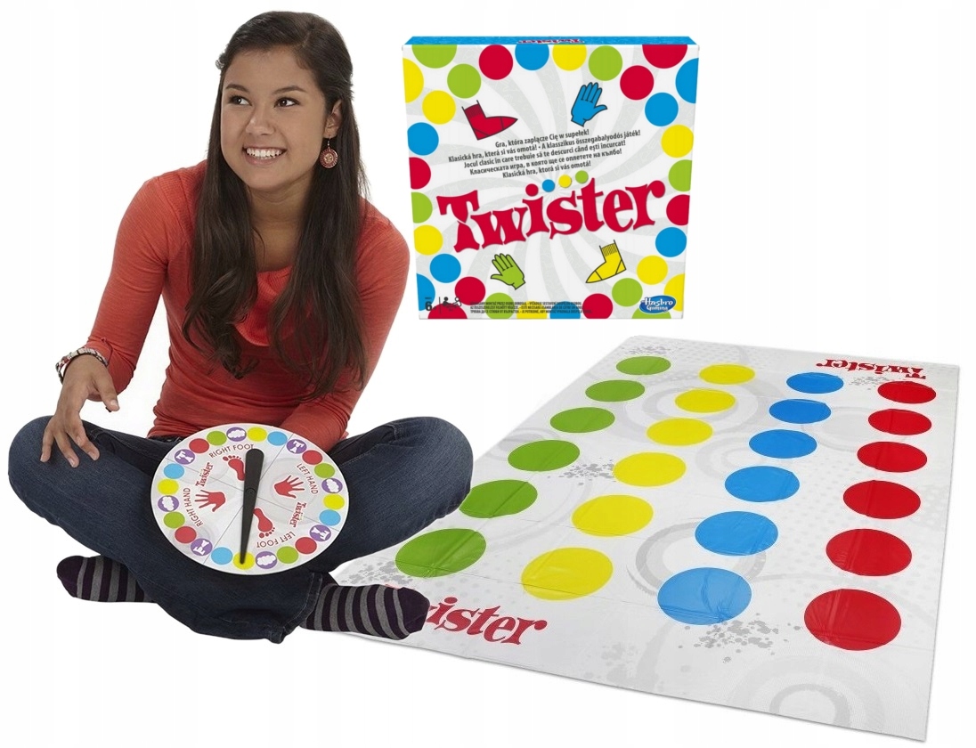 Zręcznościowa Polska Gra Twister Orginal 3828