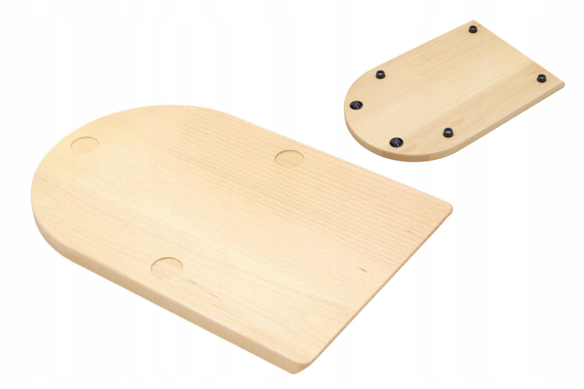 Dřevěná Buková Deska Olejovaná Pod Thermomix 7 S Kolečky TM7 podložka