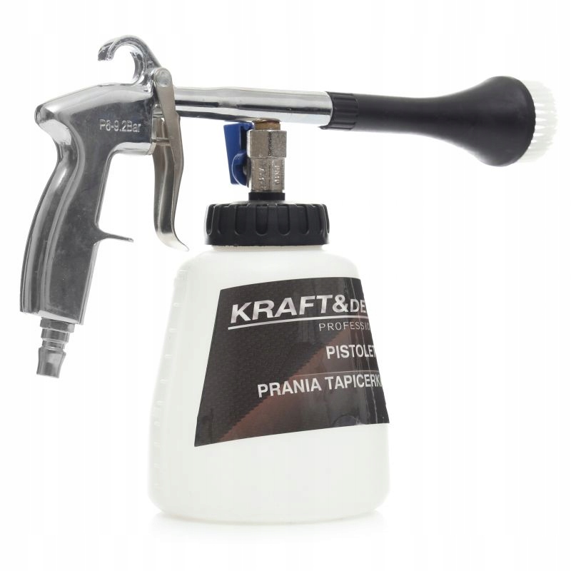 PISTOLET PNEUMATYCZNY PIORĄCY DO PRANIA MYCIA TAPICERKI AUTA SAMOCHODU Producent Geko