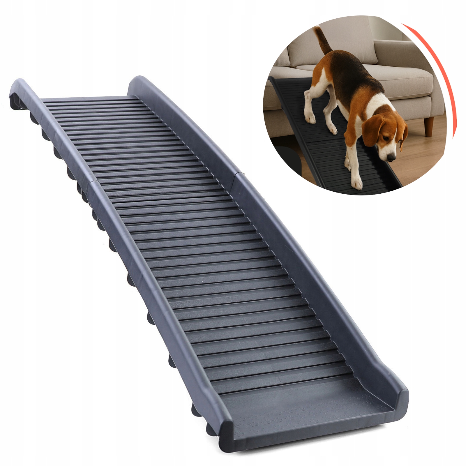 Levně Rampa Plošina pro psa Schody do auta pomoc při nastupování