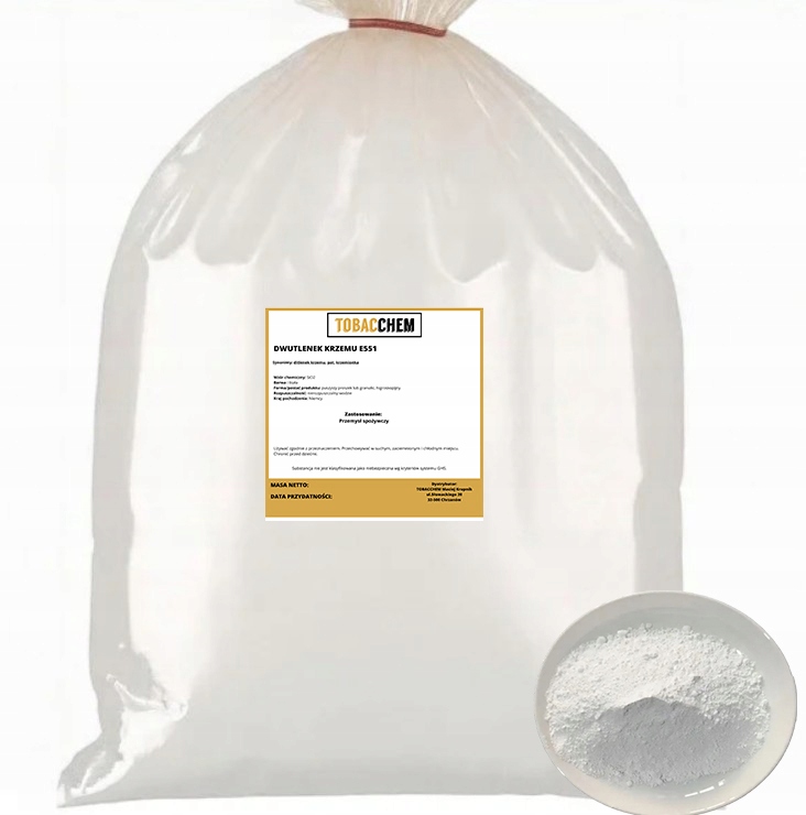 Potravinářský oxid křemičitý E551 5 kg