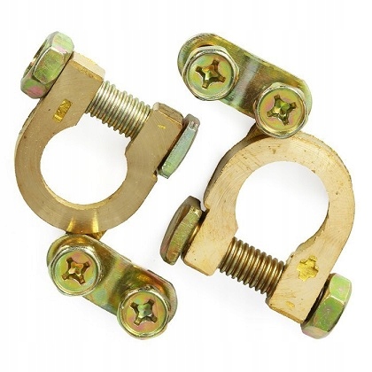 

Klemy Uniwersalne Do Akumulatora Mosiądz Zaciski