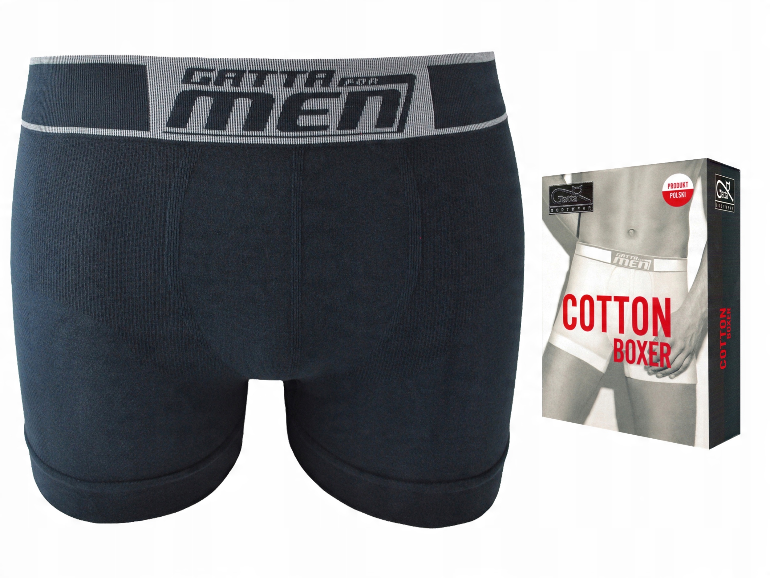 

Bokserki męskie Gatta cottom Men, Titanium, L