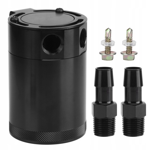 Racing Universal 2 Port Oil Catch Can Uniwersalny