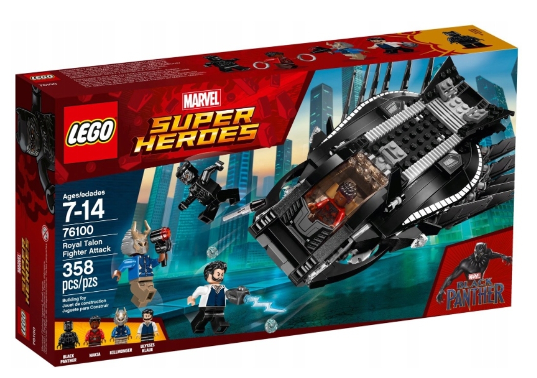 Lego Hrdinové 76100 Útok Stíhačky Royal Talon Nový Set