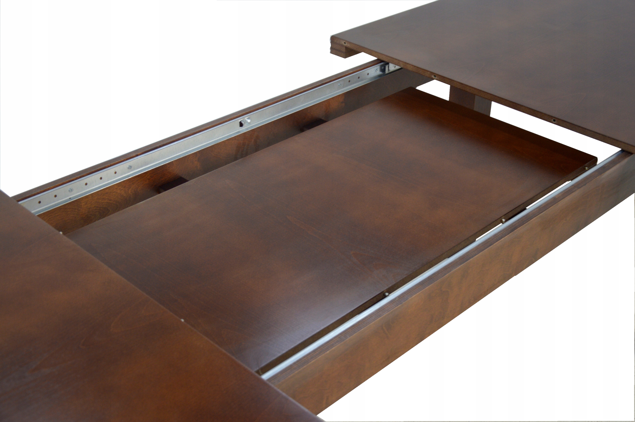 KLASYCZNY zestaw mebli 8 x drewniane krzesła i DUŻY stół 160/200 do salonu Kolor blatu orzech