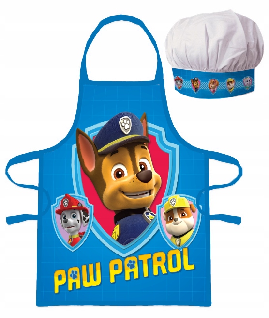 

Fartuszek Ochronny Z Czapką Kucharską Psi Patrol