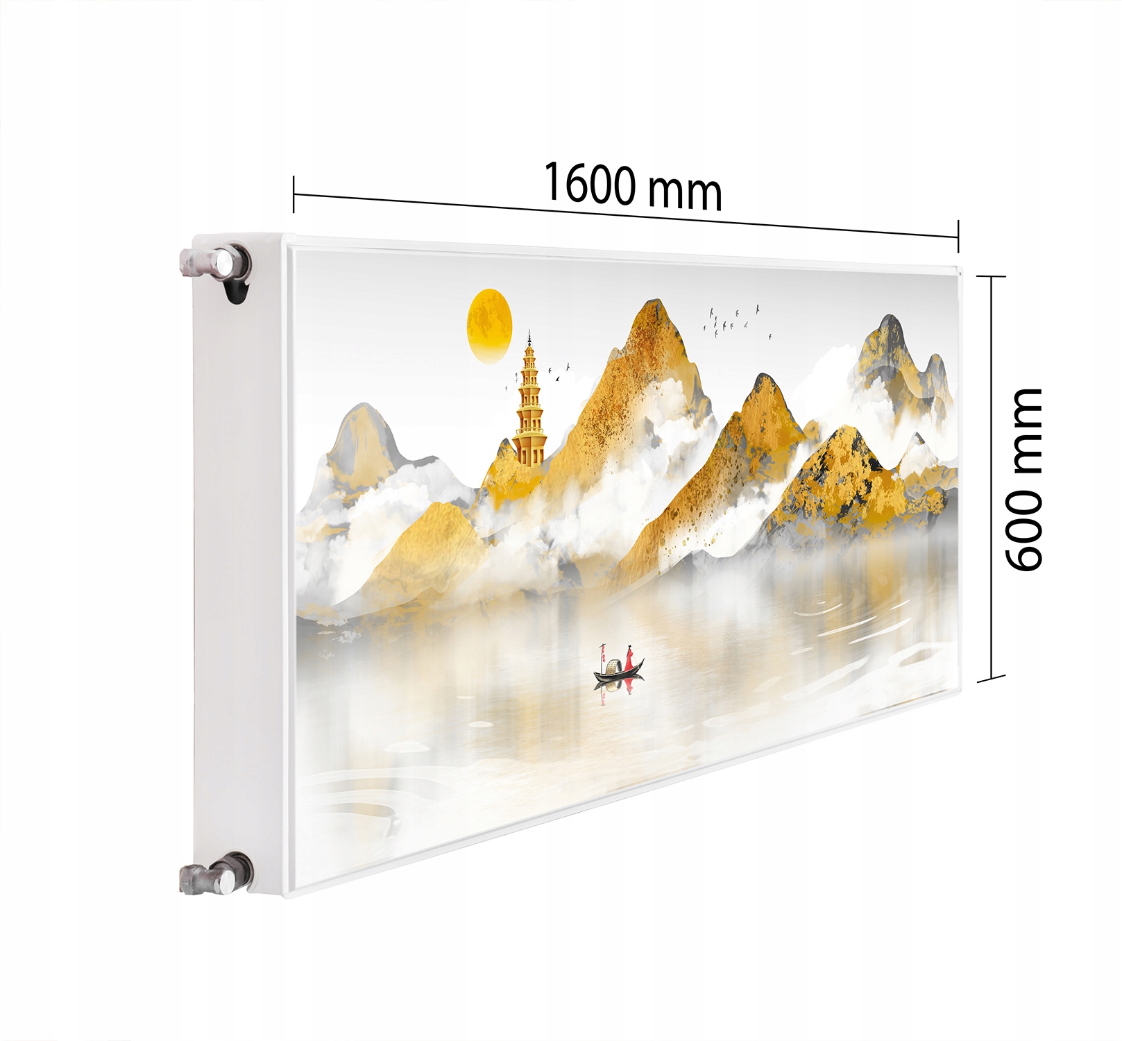 Magnetická Krytka Na Radiátor 160x60 Horní Podložka Magnet