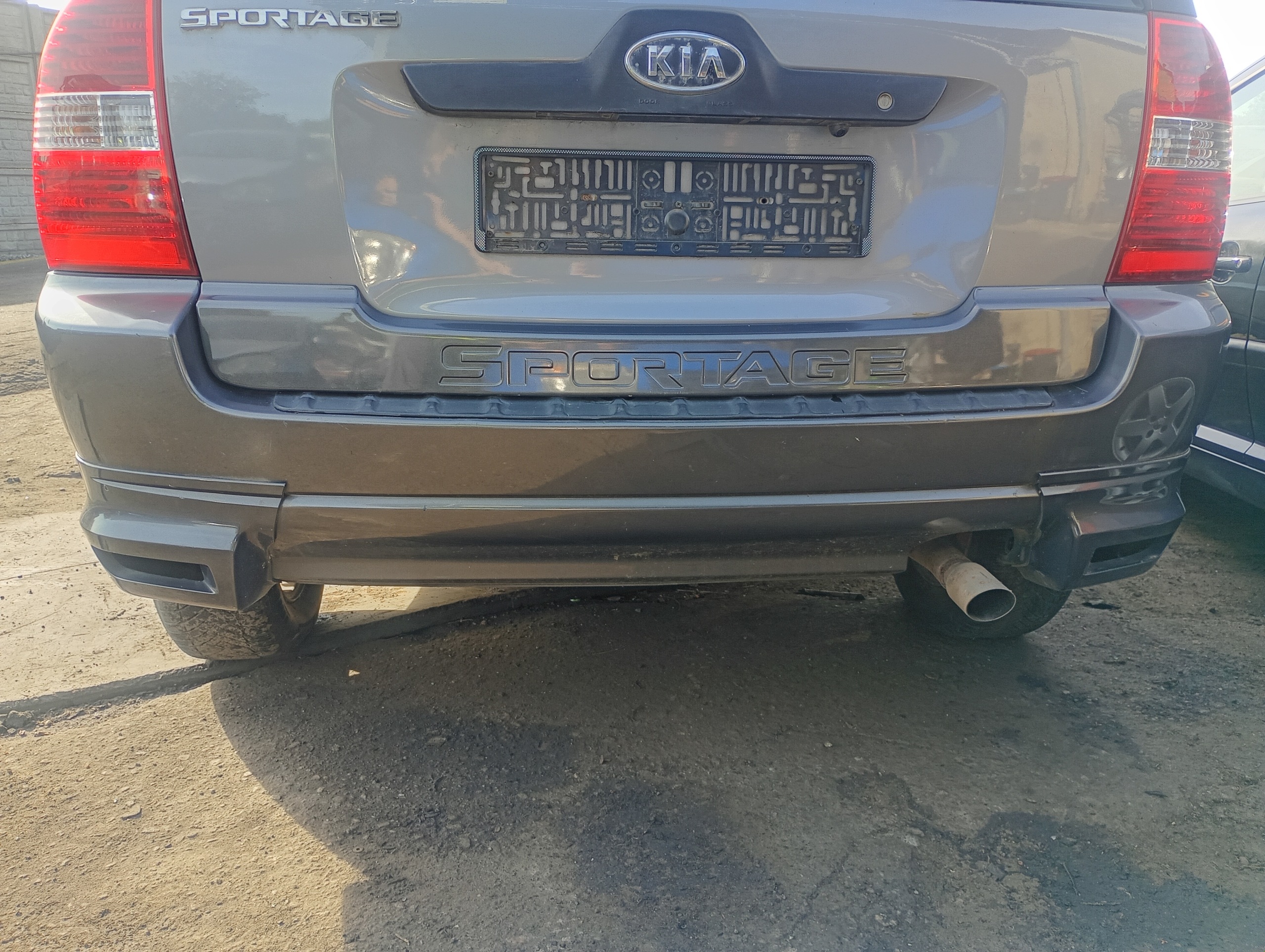 bumper rear rear part Kia Sportage 2 II 04-10 code lakieru S4