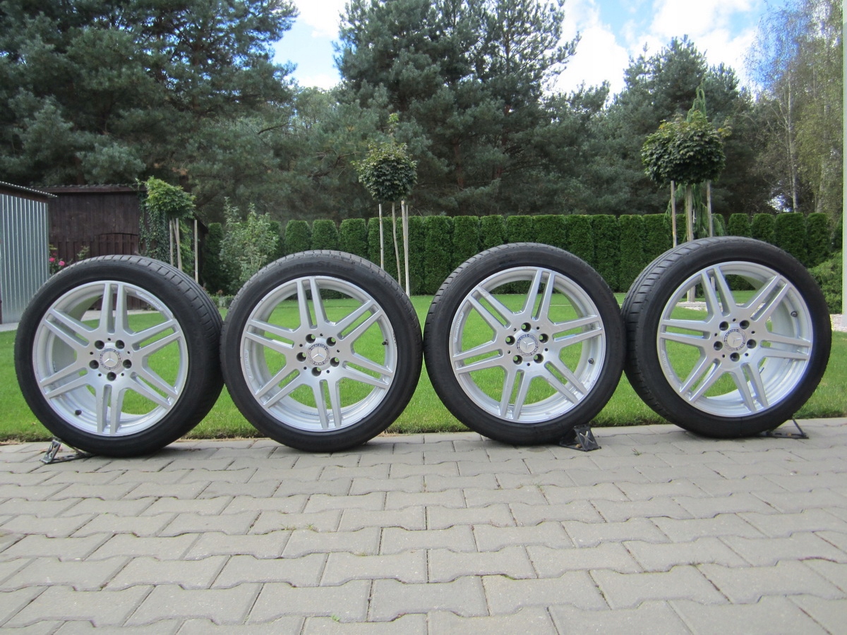 Oryginalne aluminium discs 18" AMG Mercedes W212 W218