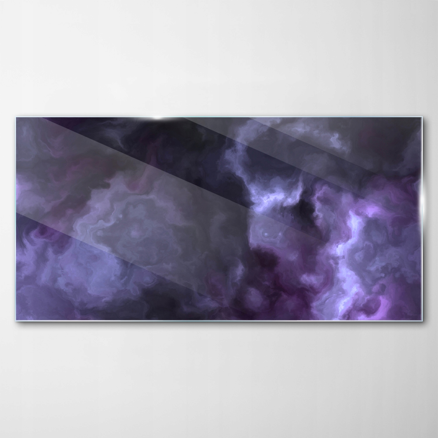 

Obraz Szklany Dekor Sztorm Chmury Mgławica 140x70