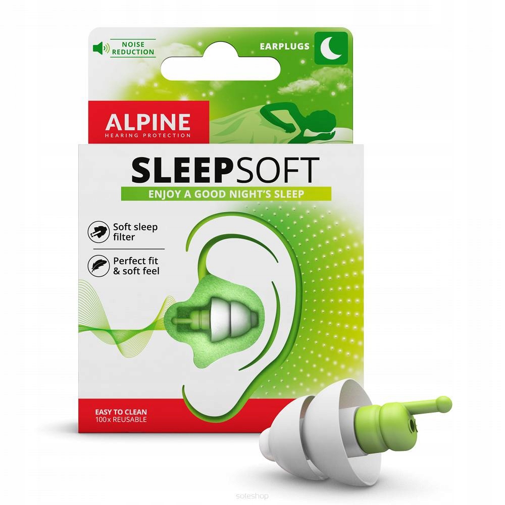 

Alpine SleepSoft zatyczki do uszu