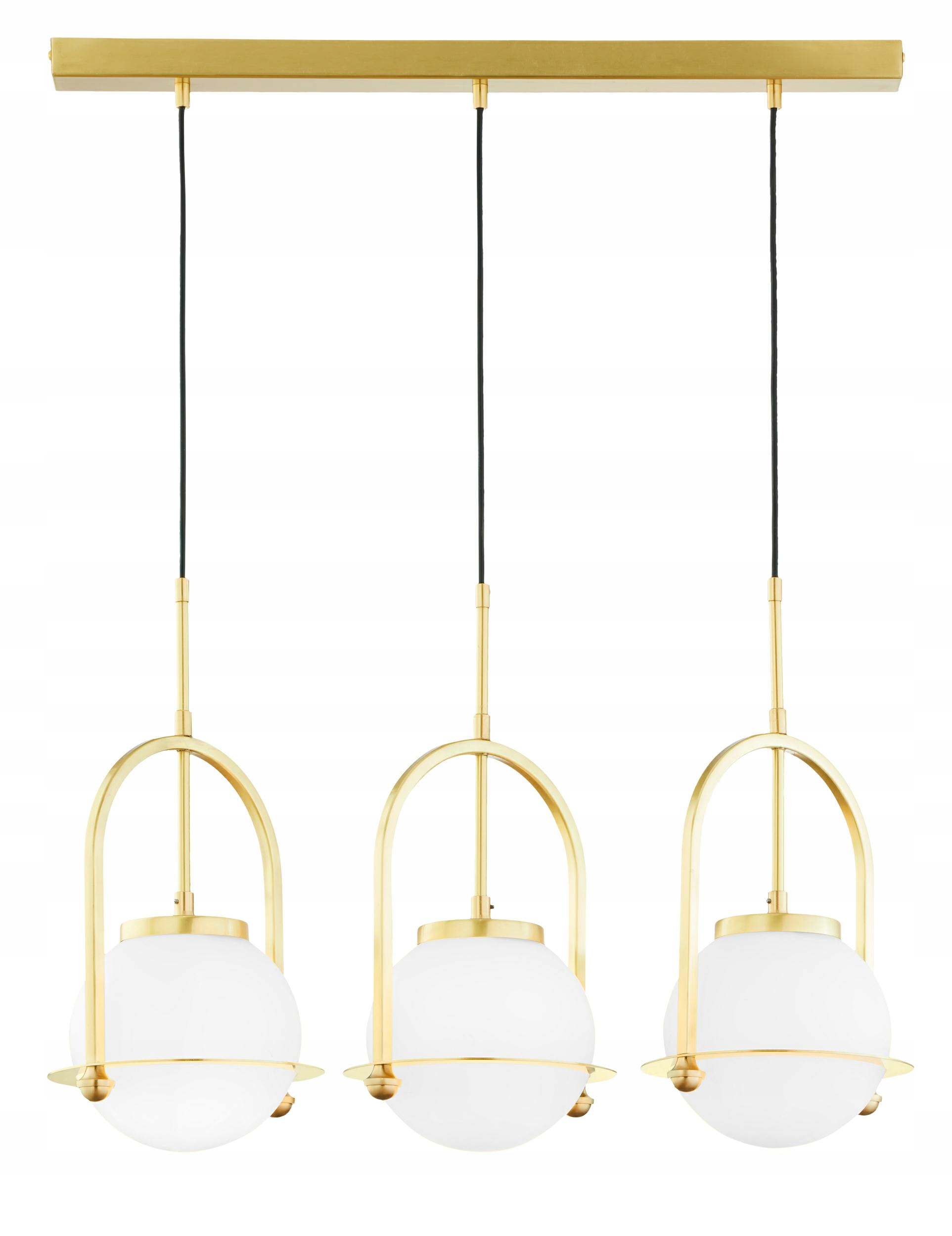 Závěsná lampa Rosso Zoty Skleněné Stínidla 3xE27 Stropní Svítidlo do pokoje Domov